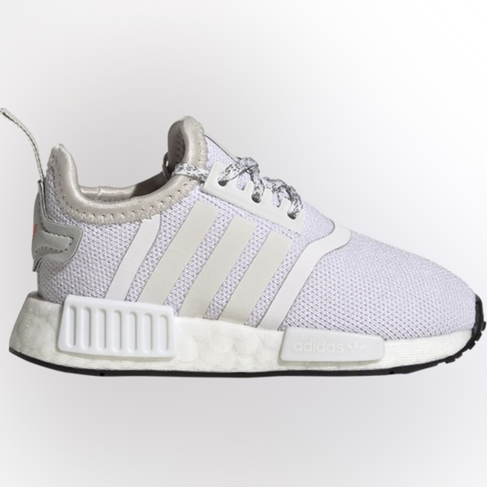 Adidas Little Kids NMD_R1 I 'White” Used Size 6